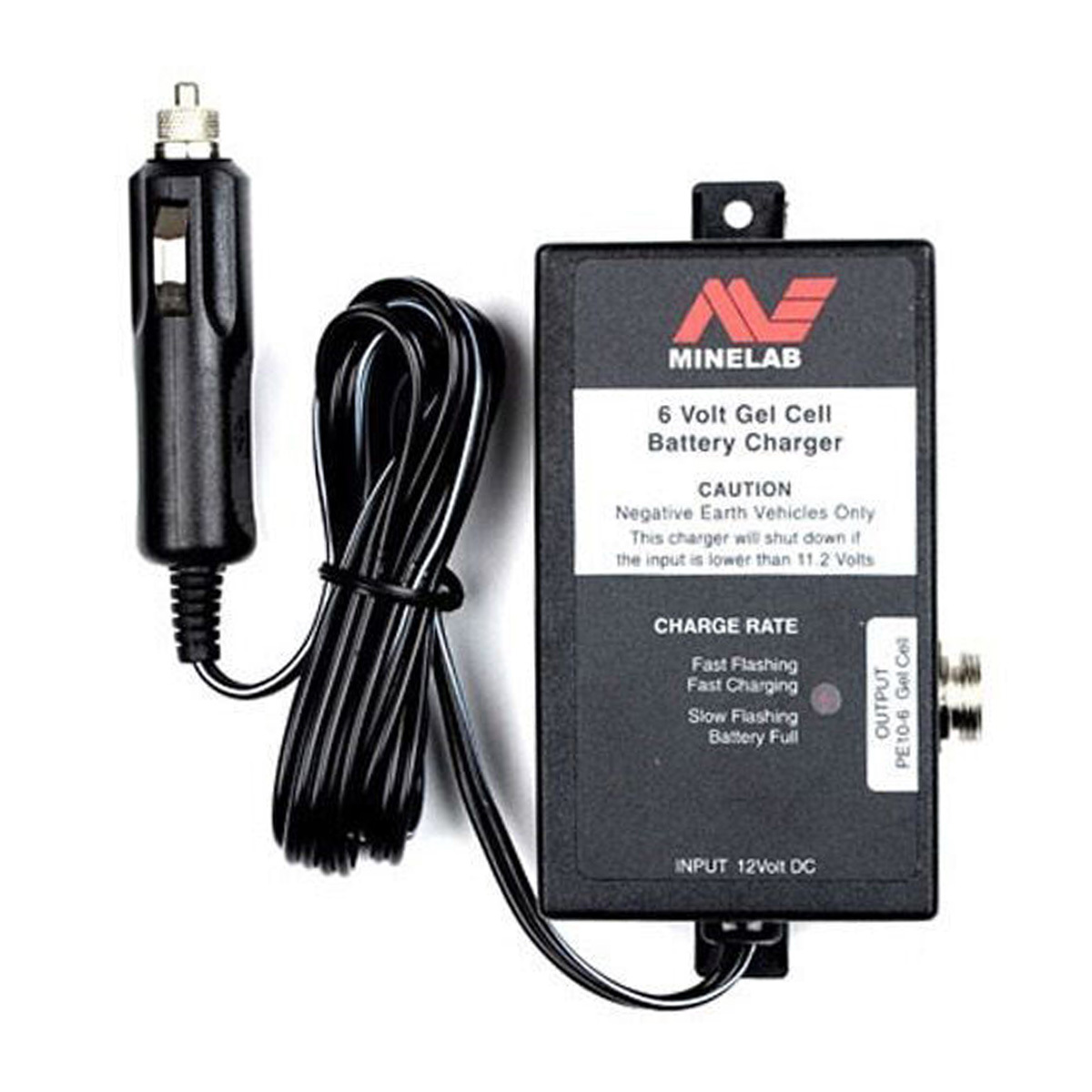 

Minelab 12V Car Charger for GP/SD Series Metal Detectors