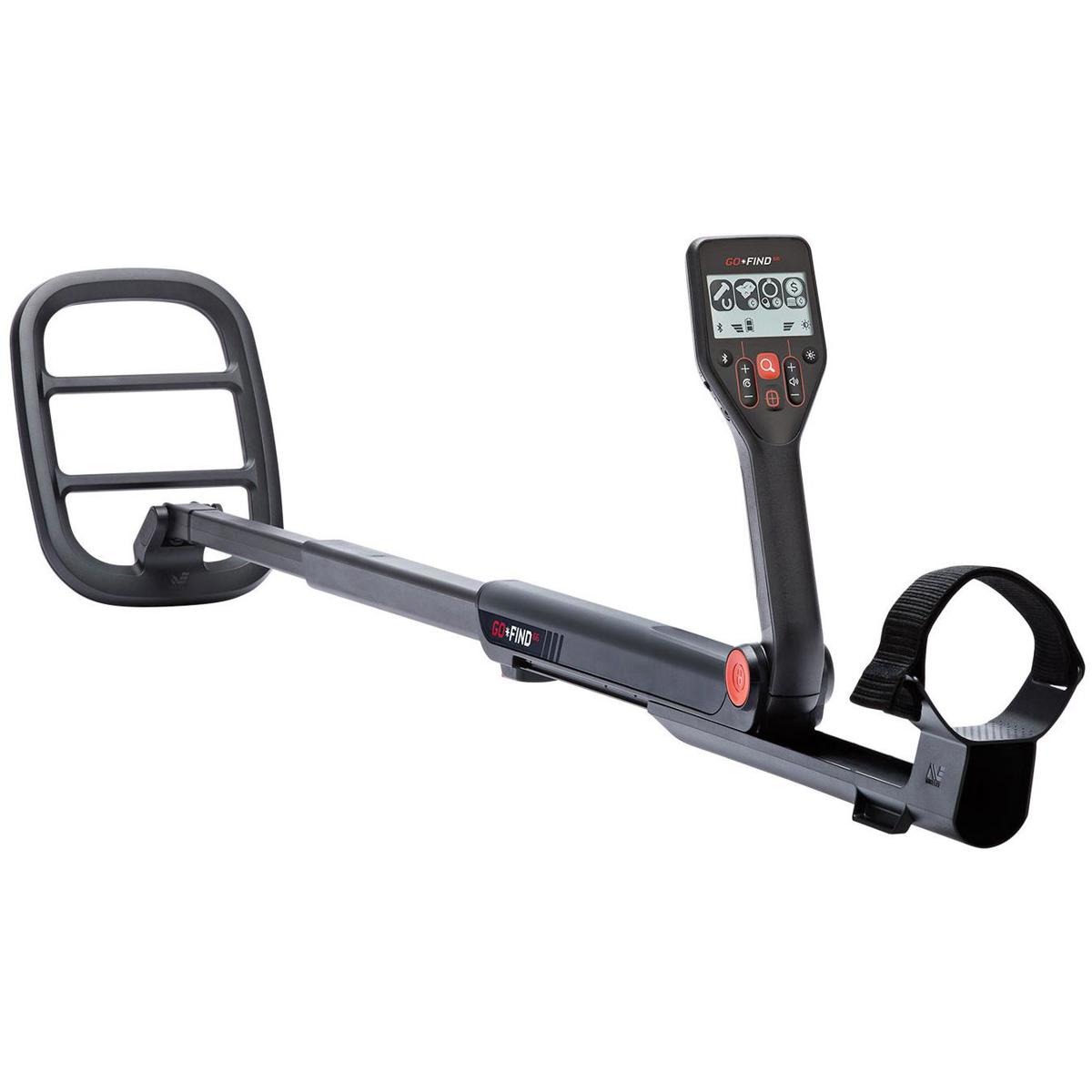 

Minelab GO-FIND 66 Metal Detector, 10" Waterproof Rectangle Coil, 7.8 kHz Freq.