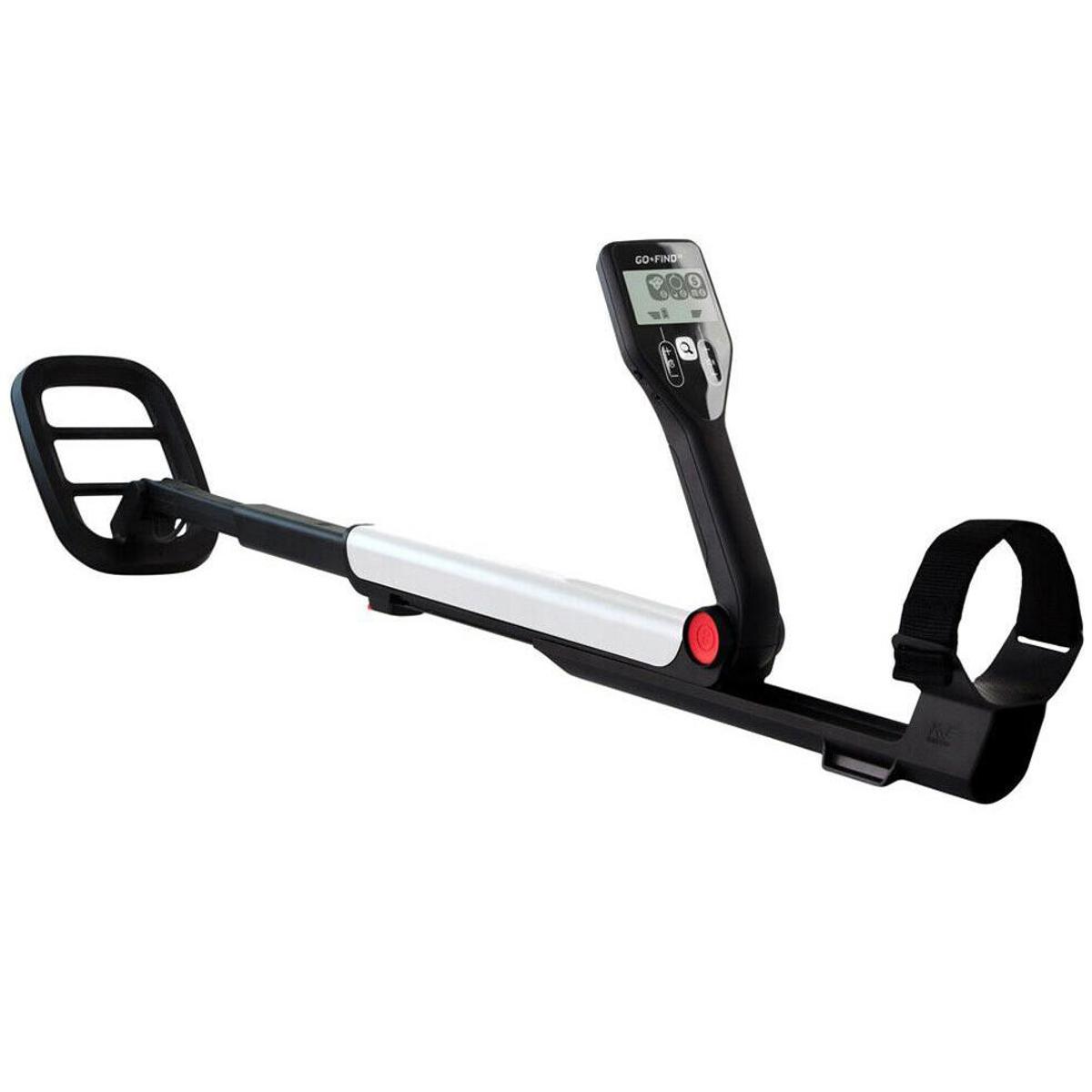 

Minelab GO-FIND 11 Metal Detector w/" Waterproof Rectangle Search Coil, 2 Modes