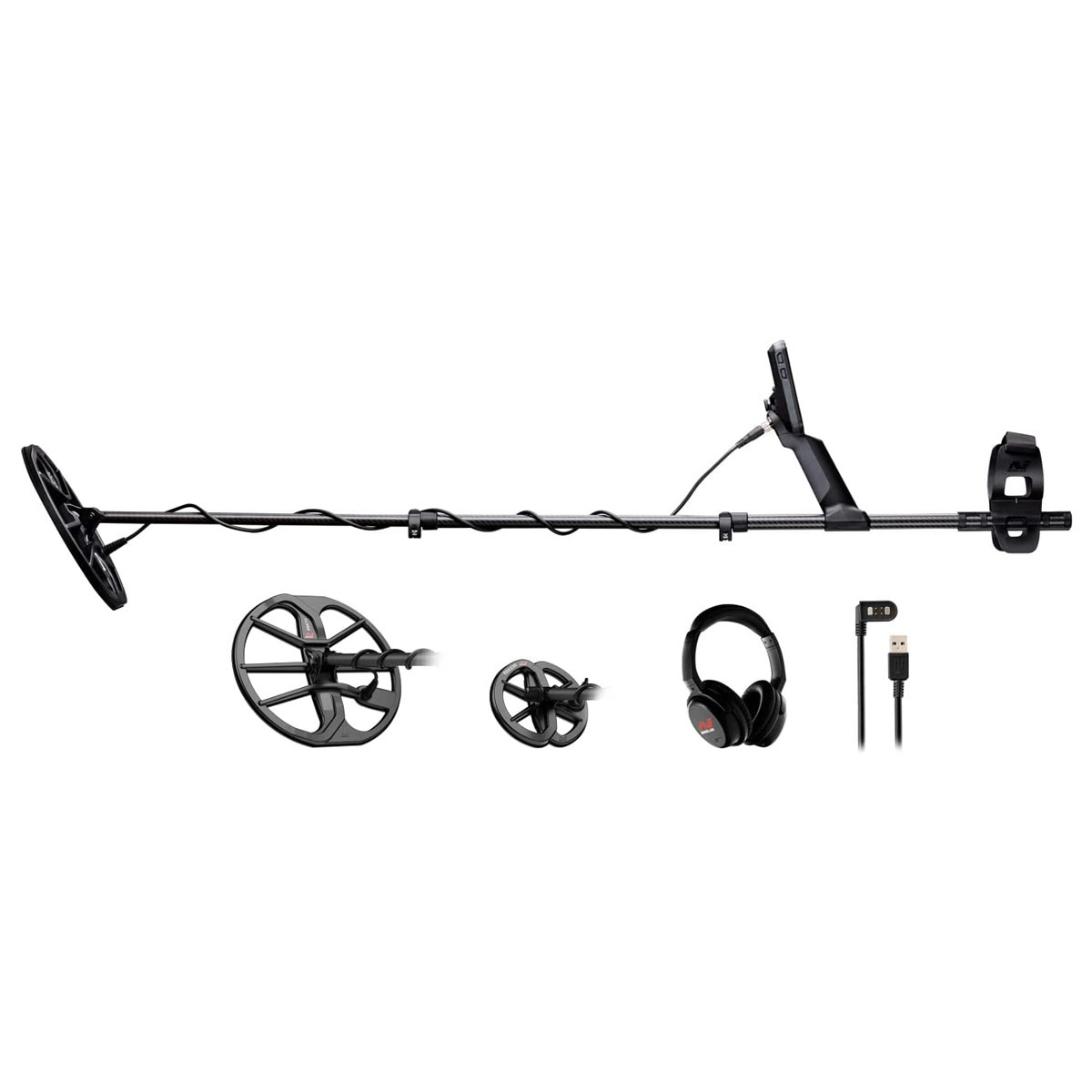 

Minelab EQUINOX 900 Waterproof Metal Detector with EQX11 11" and EQX06 6" Coil