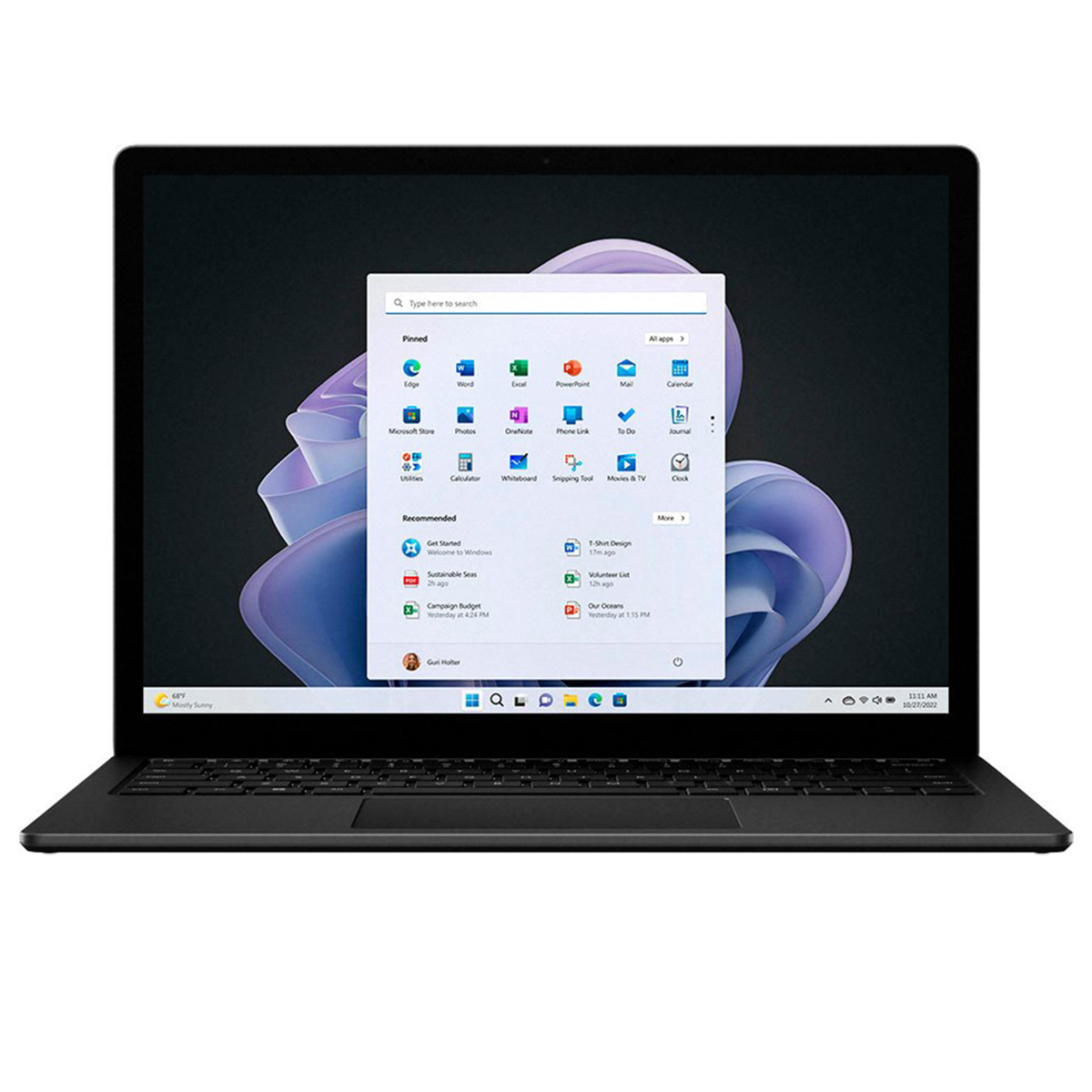 

Microsoft Surface Laptop 5 15" Touch, Evo i7-1265U, 16GB, 512GB SSD, W11P, Black