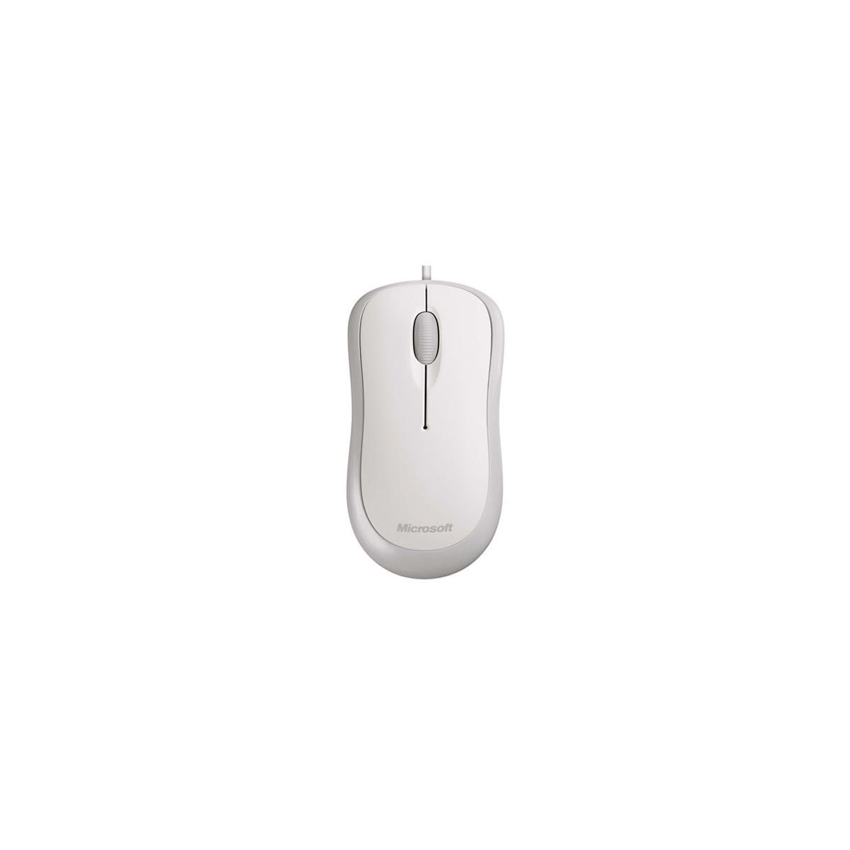 Базовая оптическая мышь Microsoft для бизнеса, белая, № 4YH-00006