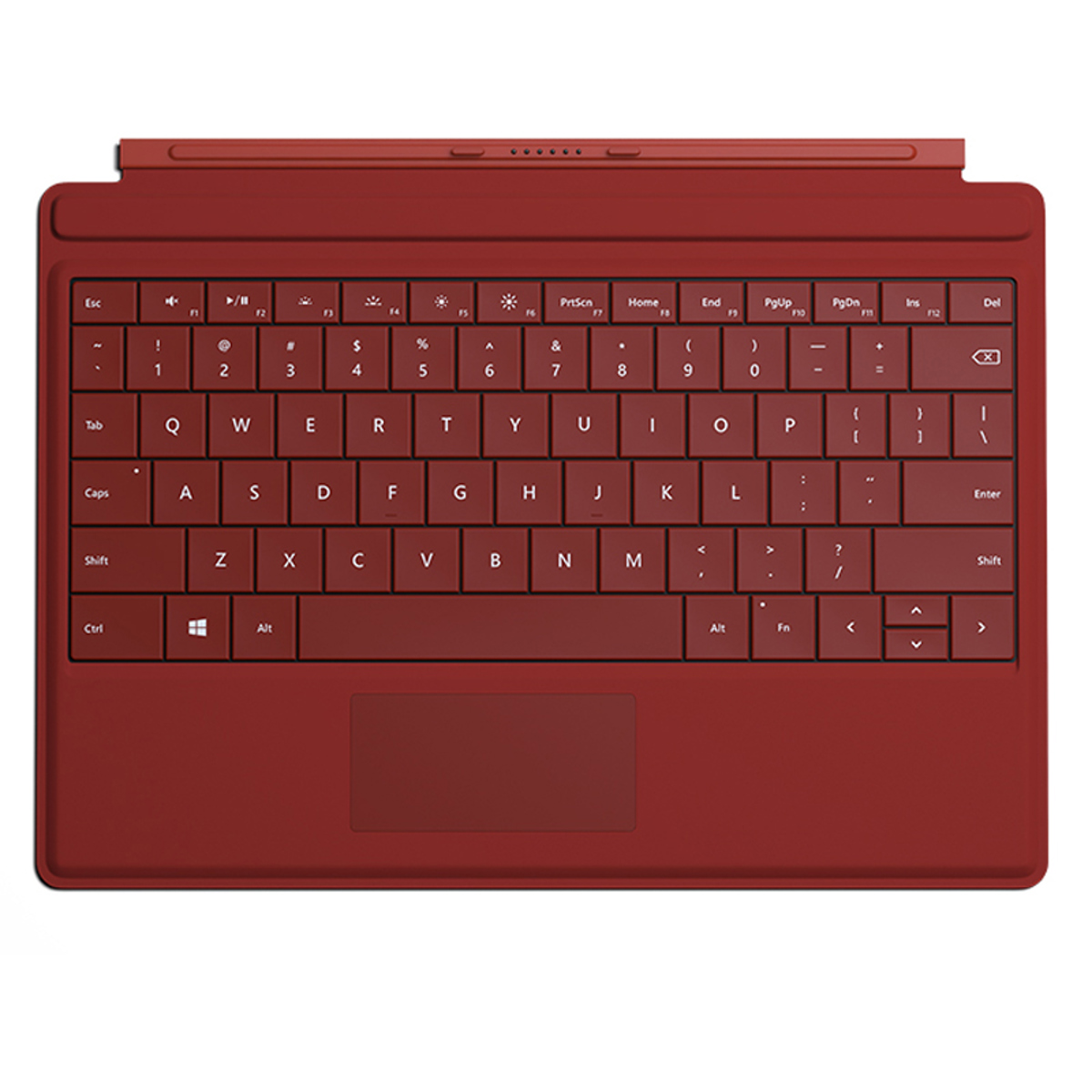 

Microsoft Type Cover Backlit Keyboard for Surface 3 Tablet, Red