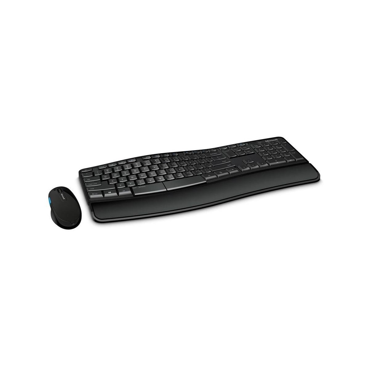 Microsoft Sculpt Comfort Desktop Wireless Keyboard and Mouse Combo, Black -  L3V-00001