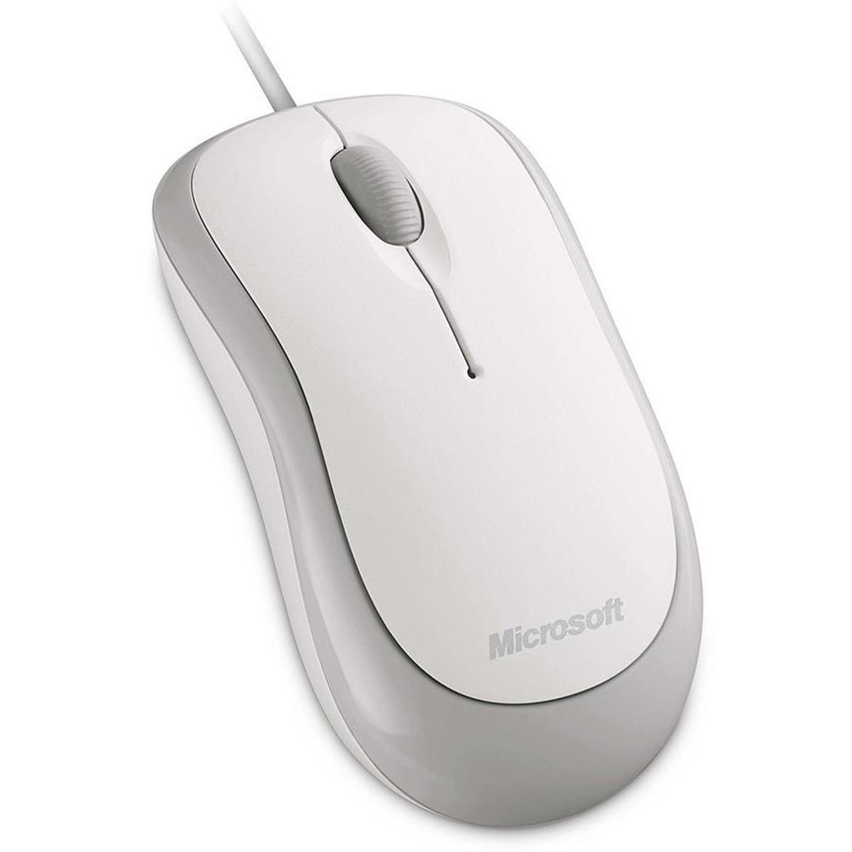 

Microsoft Basic Optical USB Mouse, White