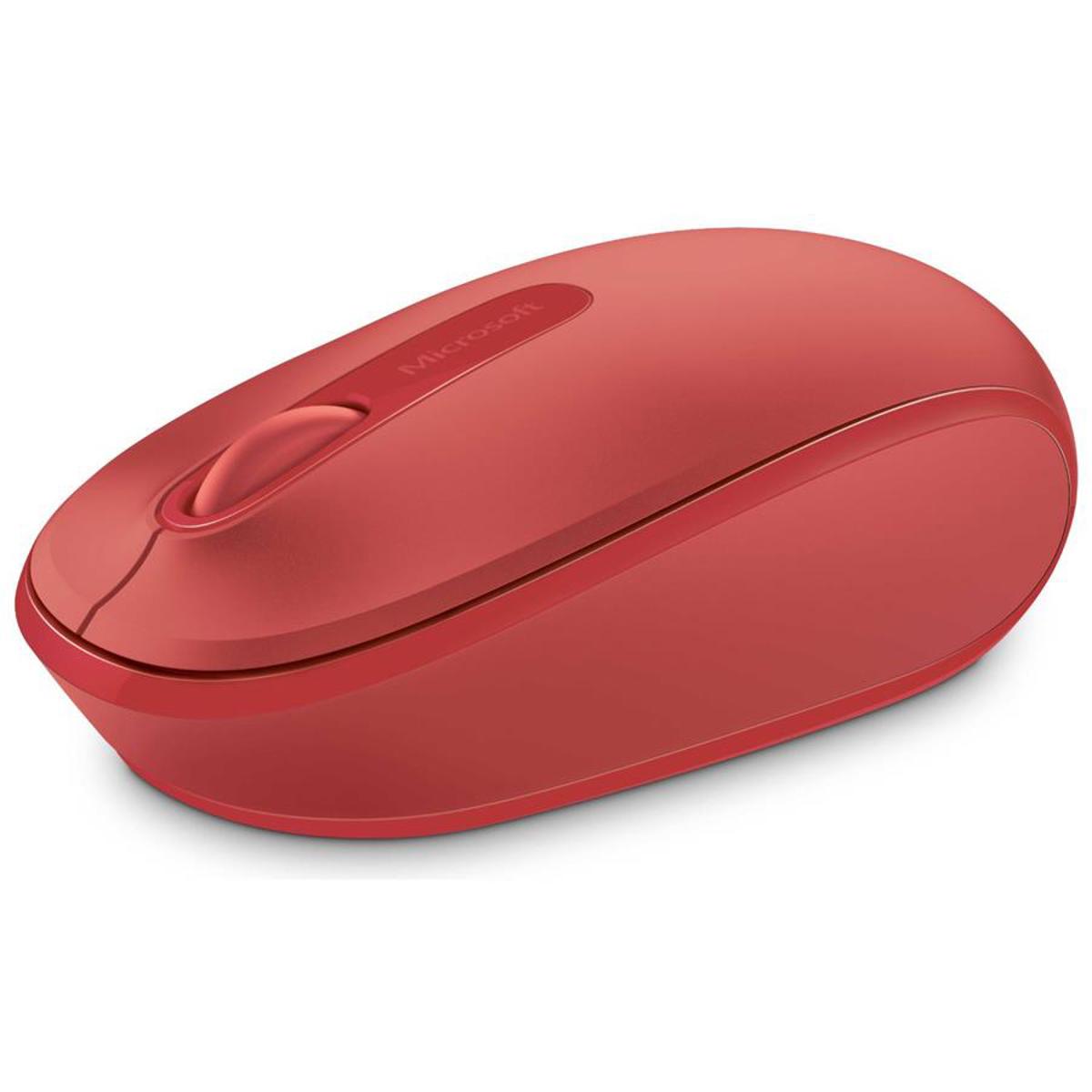

Microsoft Wireless Mobile 1850 Mouse, Flame Red
