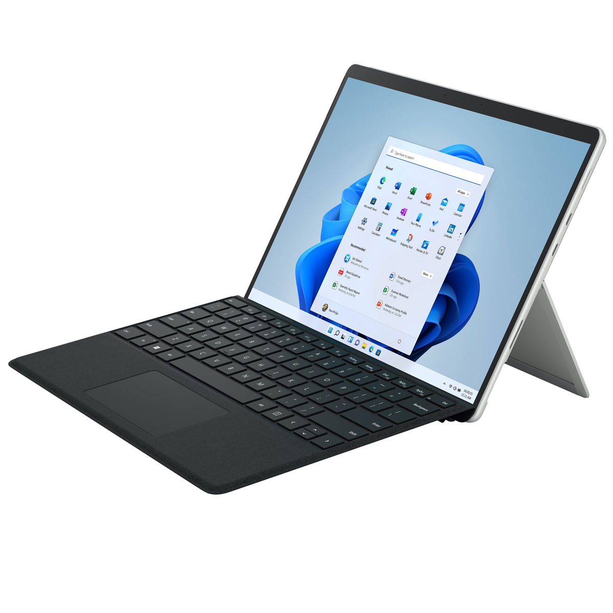 

Microsoft Surface Pro 8 13" 2-In-1 Bundle with Keyboard, Platinum
