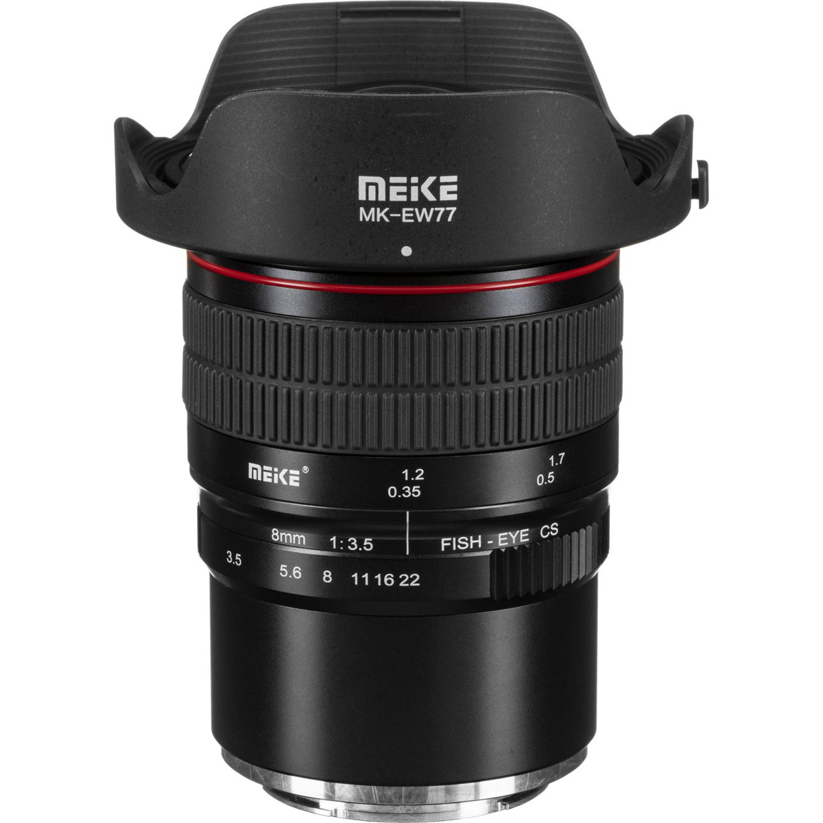 

Meike 8mm f/3.5 Fisheye Lens for Canon EF, Black