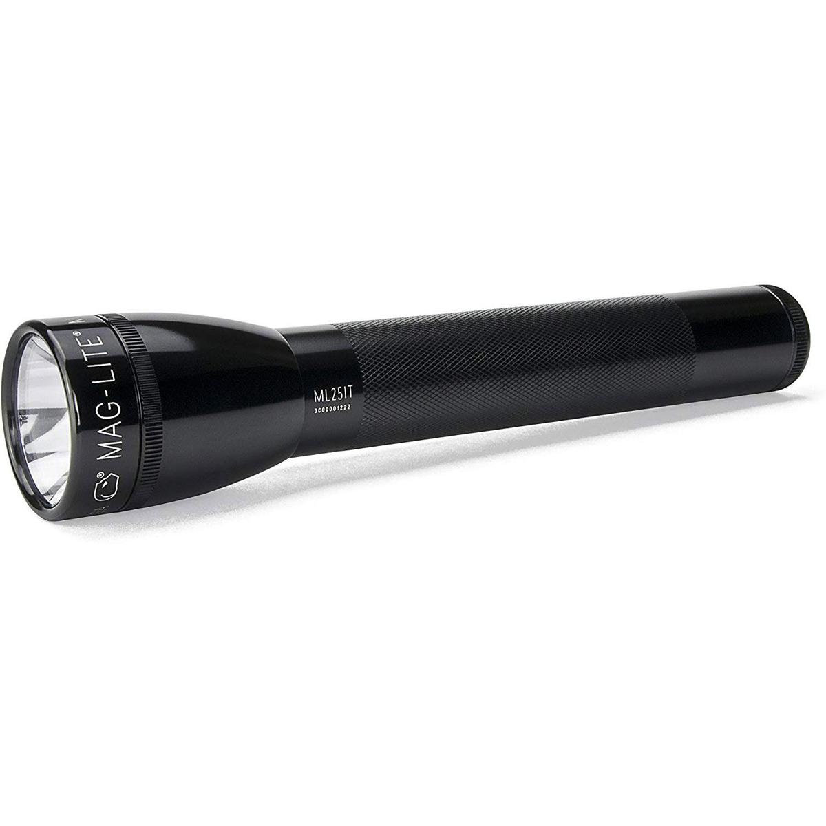 

MagLite ML25IT 3-Cell C Xenon Incandescent Flashlight, 63 Lumens, Black