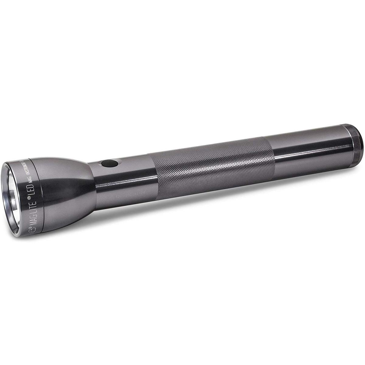 

MagLite ML300L 3rd Generation 3-Cell D LED Flashlight, Chipboard Packaging, Gray