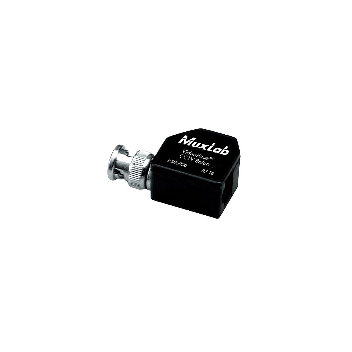 Image of Muxlab BNC Coax to RJ45 Pins R7 T8 CCTV Modular Balun