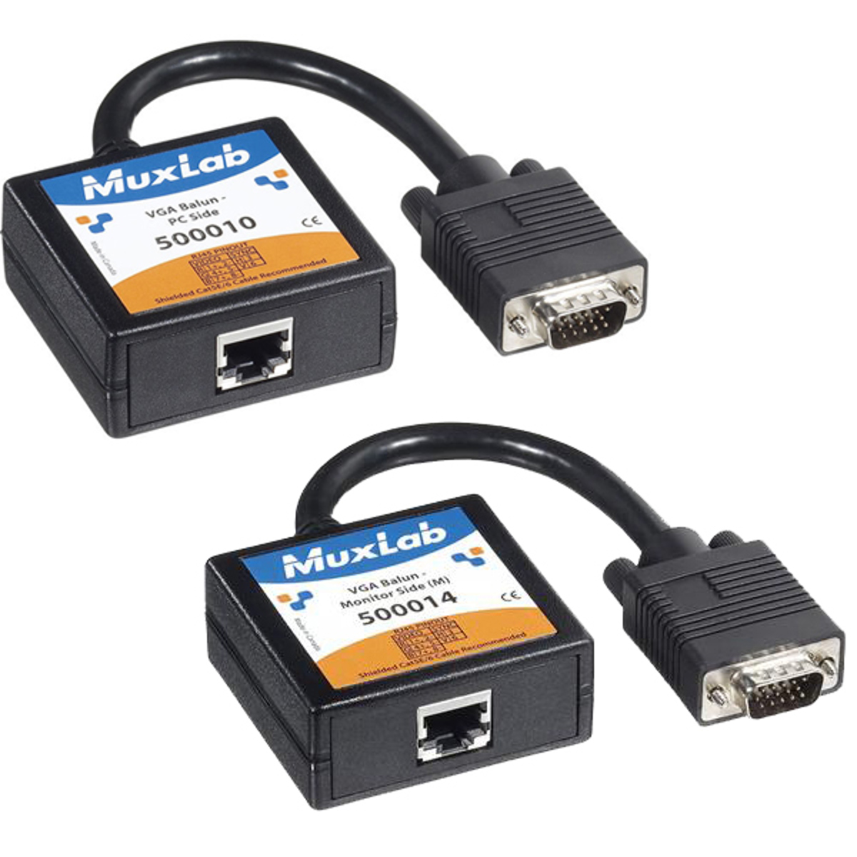 

Muxlab VGA Over CAT5 Balun Extender Kit