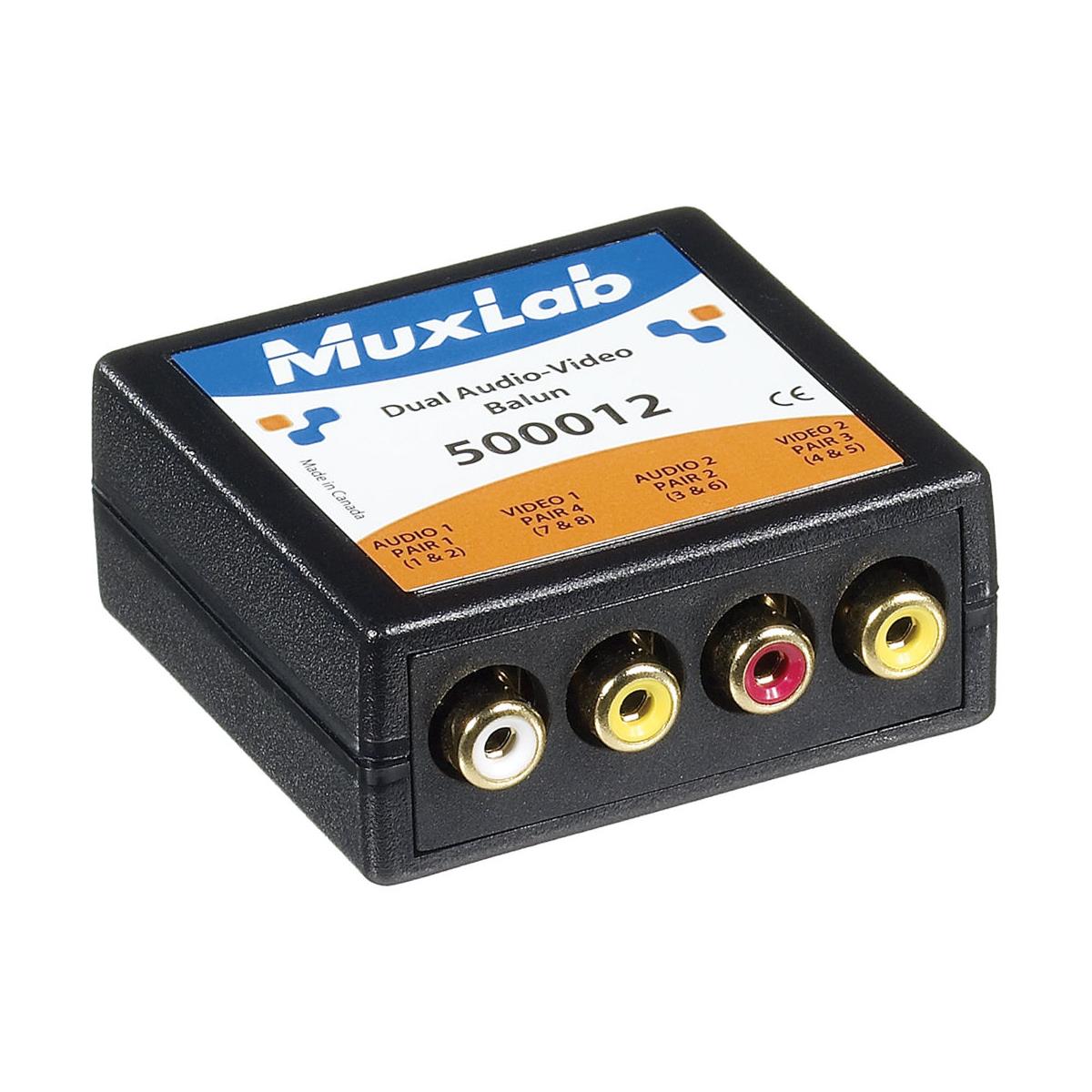 Image of Muxlab Dual Audio-Video Balun