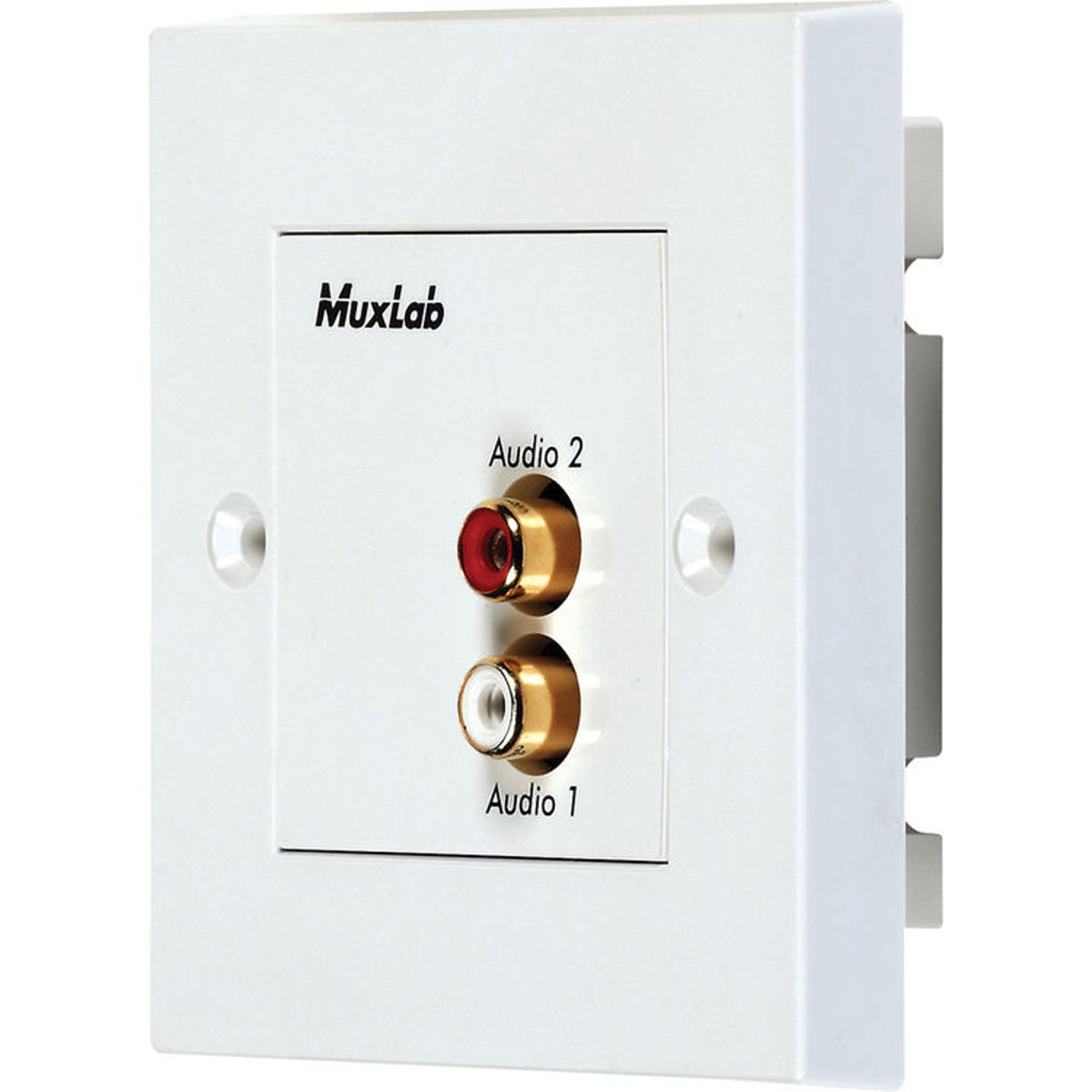 

Muxlab Stereo Hi-Fi Wall Balun with RCA Female Sockets, United Kingdom