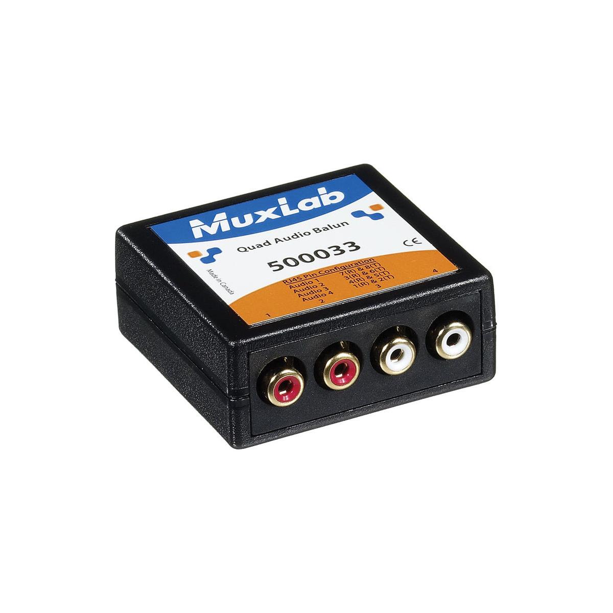Image of Muxlab Quad Audio Balun