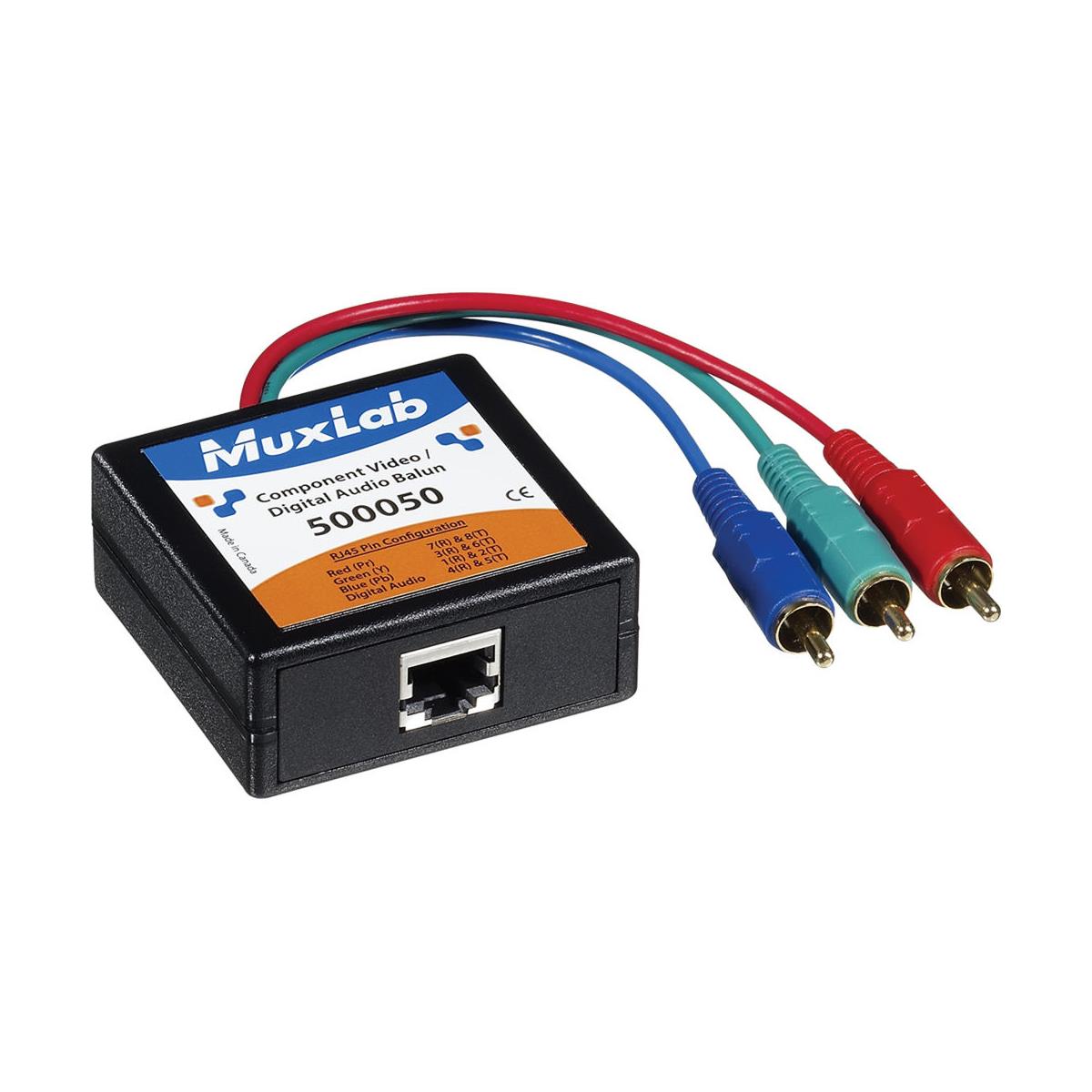 Image of Monster Cable Muxlab Component Video/Digital Audio Balun