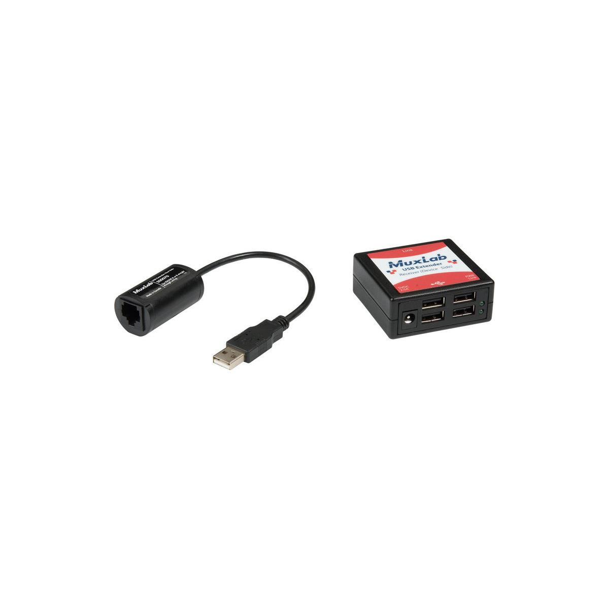 Image of Muxlab USB 4-Port Extender Kit