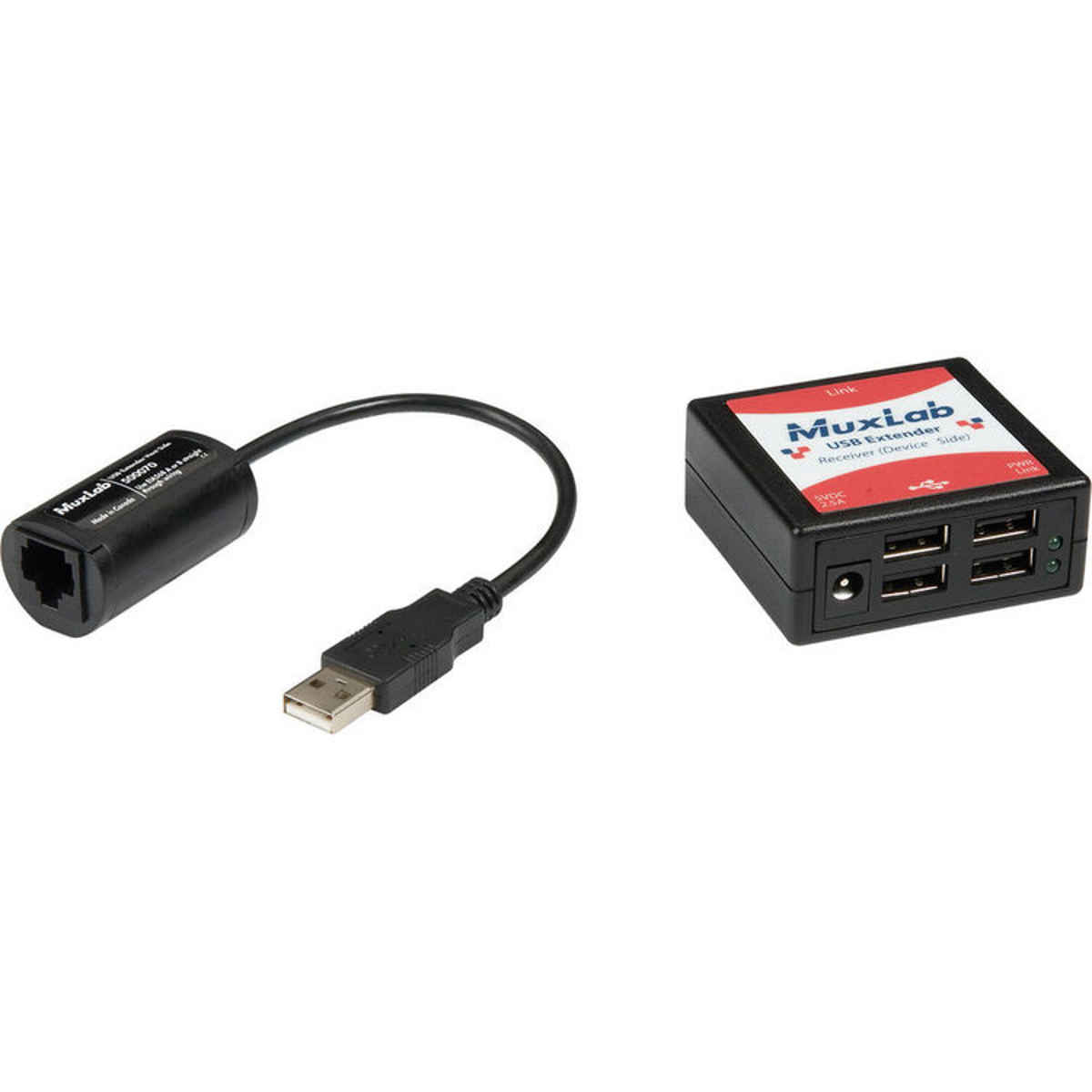 Image of Muxlab USB 4-Port Extender Kit