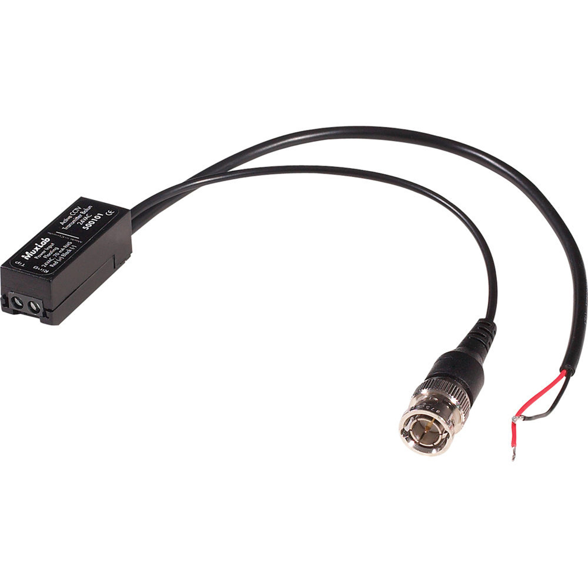 Image of Hikvision Muxlab Active CCTV Transmitter Balun for 24VAC Cameras