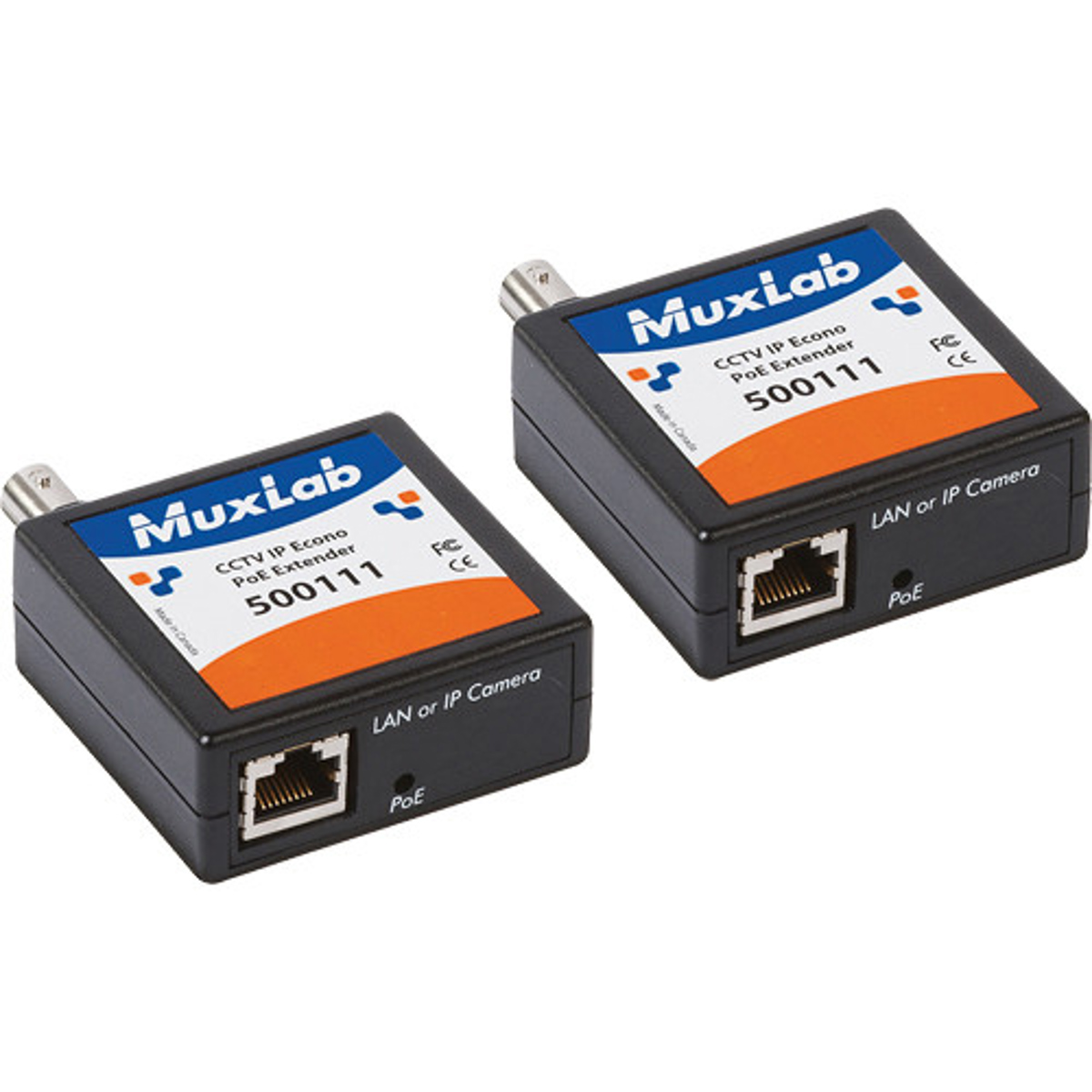 

Muxlab CCTV IP PoE Extender, 2 Pack