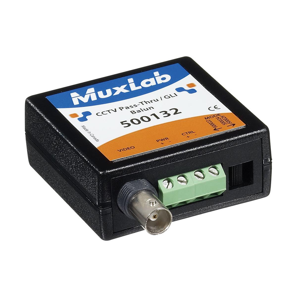 Image of Muxlab CCTV Pass-Thru/GLI Balun