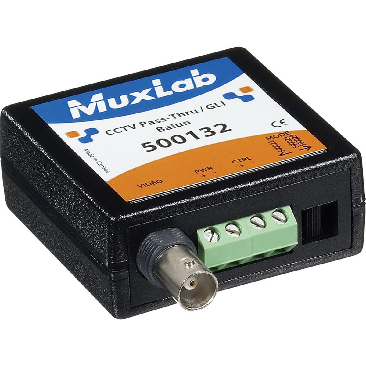 Image of Muxlab CCTV Pass-Thru/GLI Balun