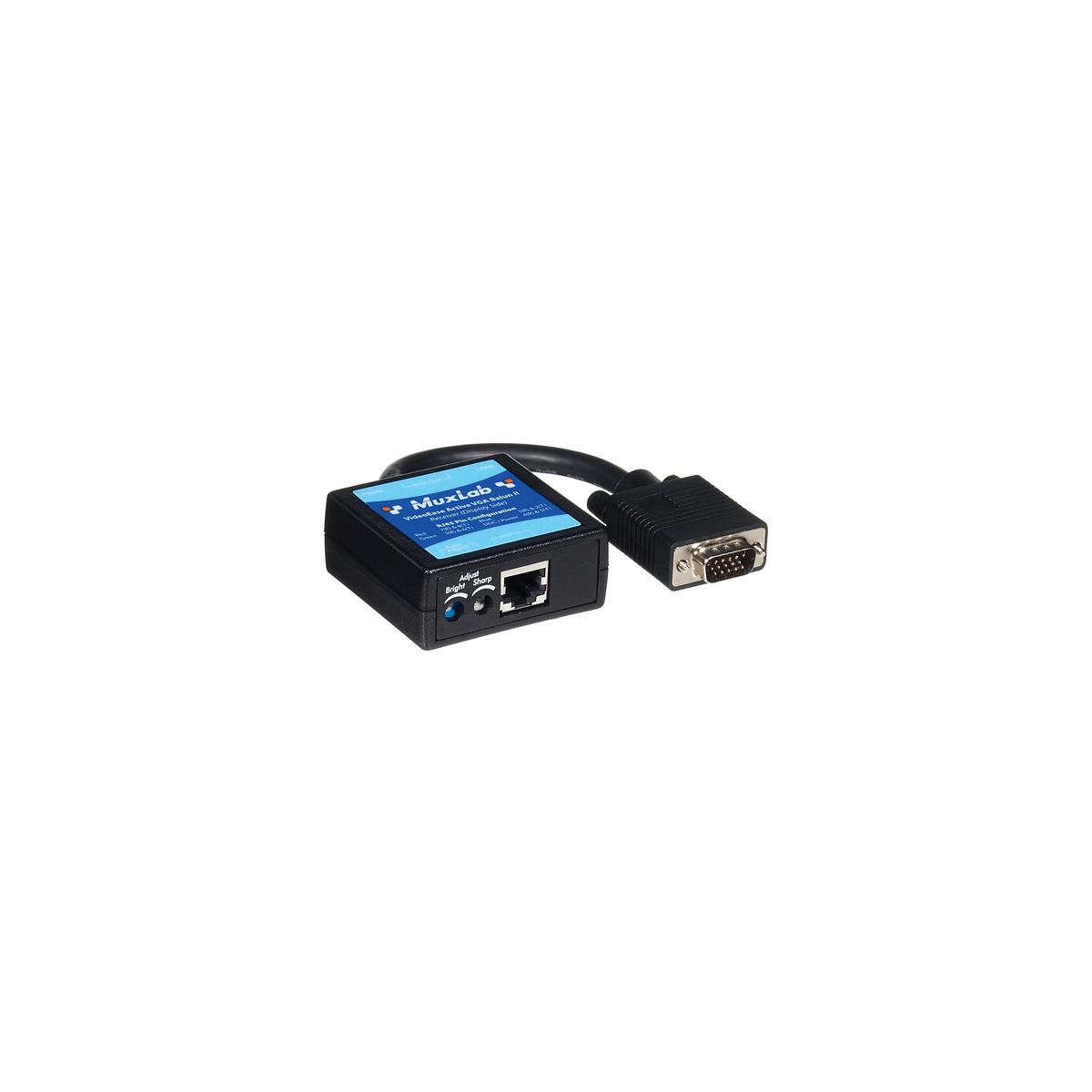 Muxlab Active VGA Balun II Receiver, No Power -  500142