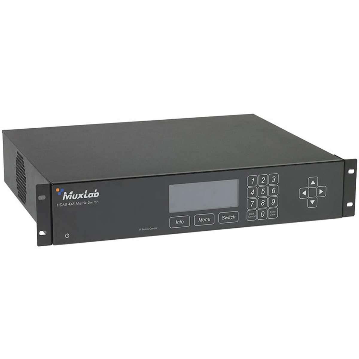 

Muxlab HDMI 4x8 Matrix Switch, HDBT PoE, United Kingdom