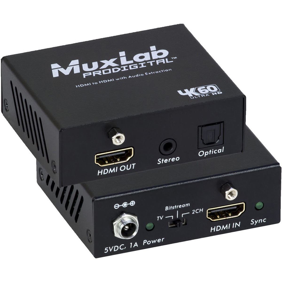

Muxlab 4K UHD HDMI to HDMI Extender with Audio Extraction