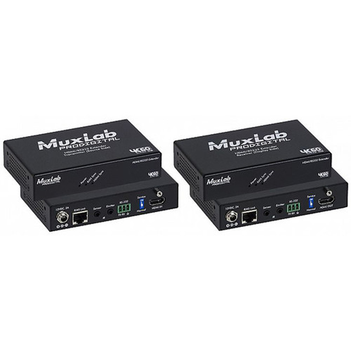 

Muxlab MuxLab 4K/60 HDMI/RS232 Extender Kit with ARC, HDBT