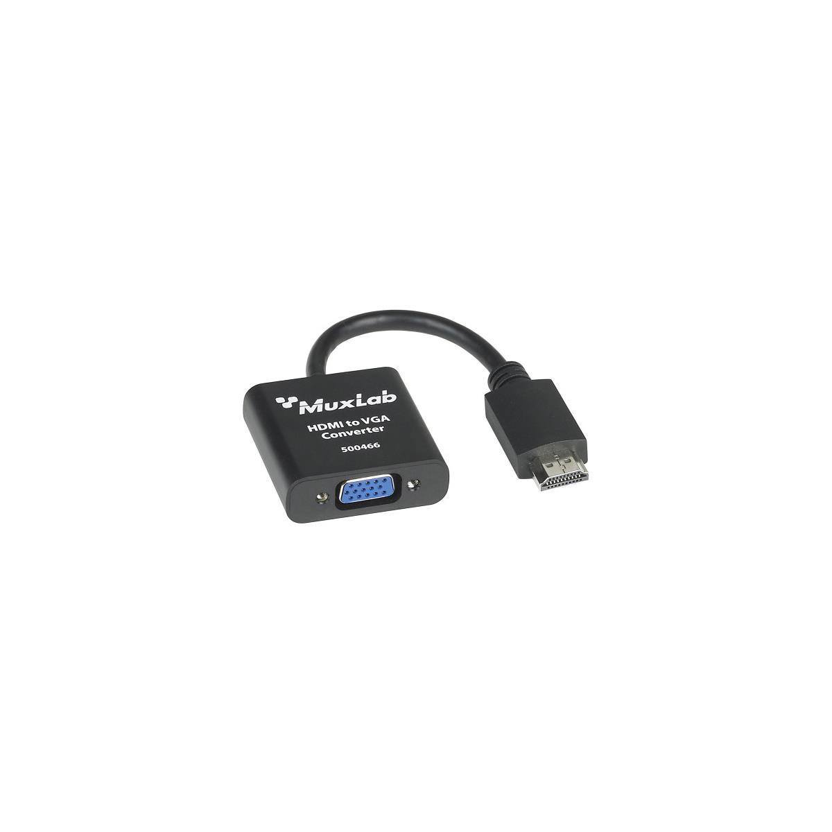 Image of Muxlab HDMI to VGA Converter