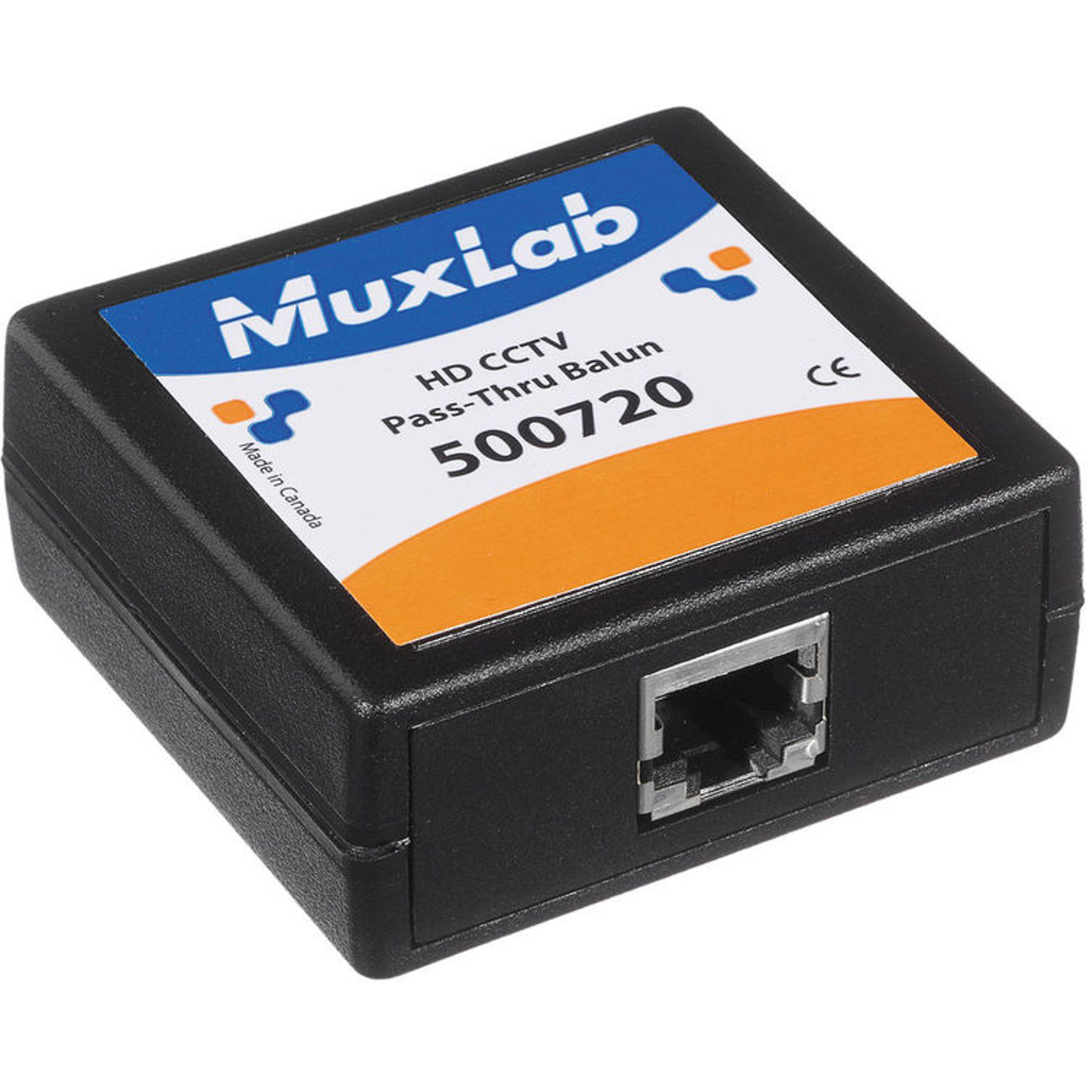 Image of Muxlab HD CCTV Pass-Thru Balun