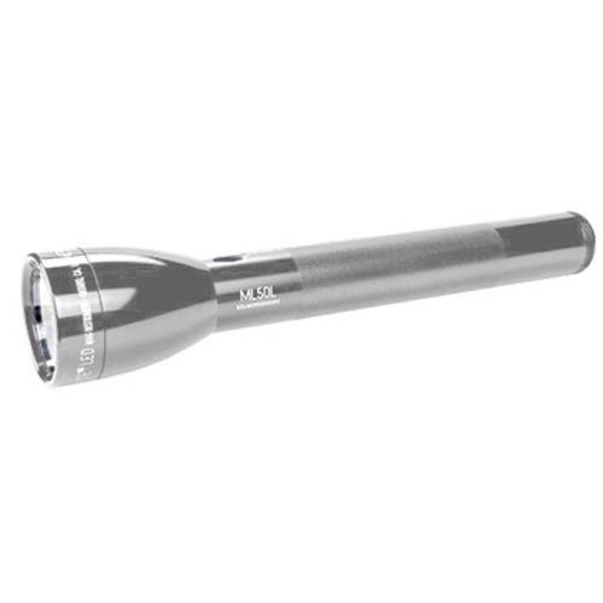 

MagLite ML50L 3-Cell C LED Flashlight, Chipboard Packaging, Silver