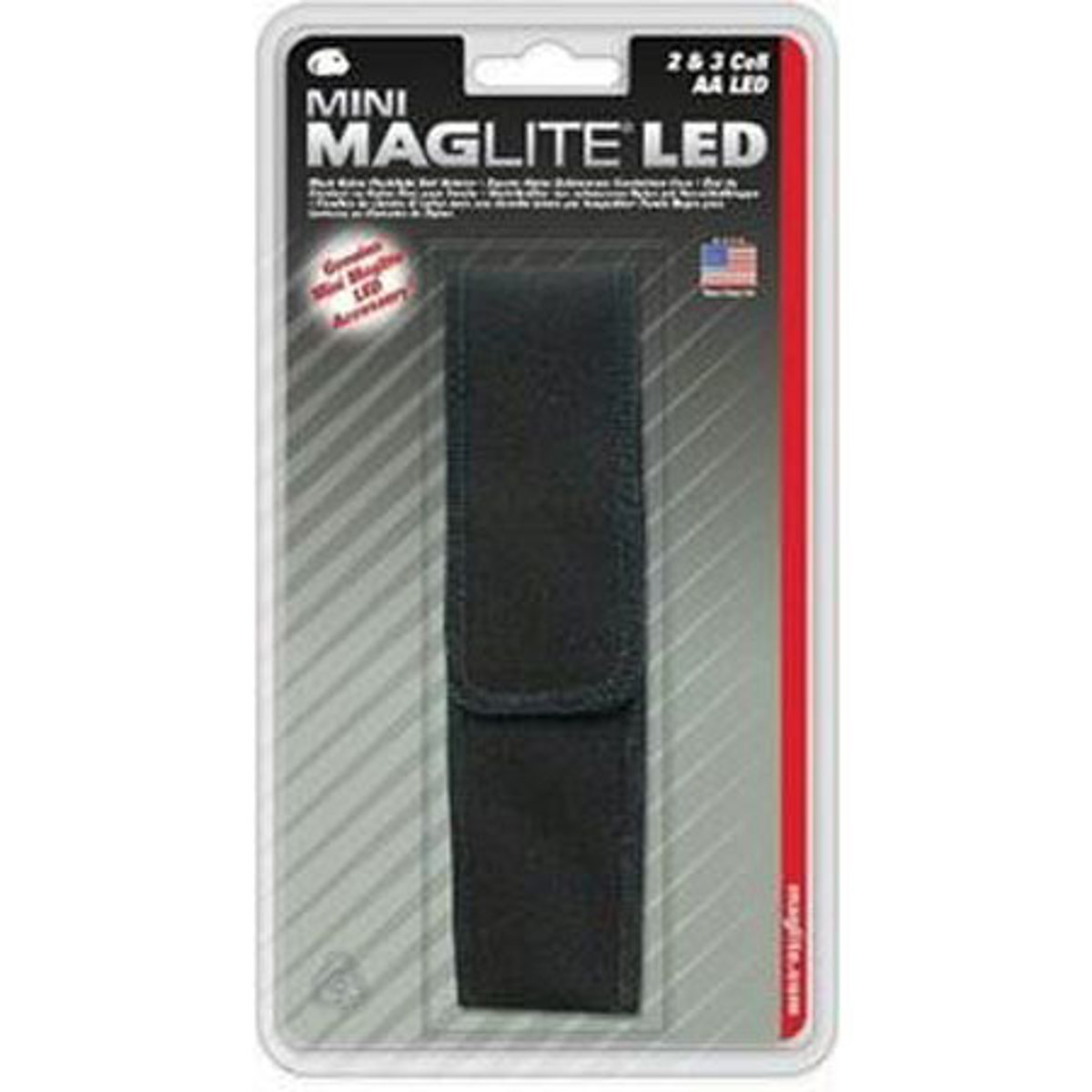 

MagLite Maglite AP2X136 UCP Nylon Full Flap Holster for Mini LED Flashlight, Black
