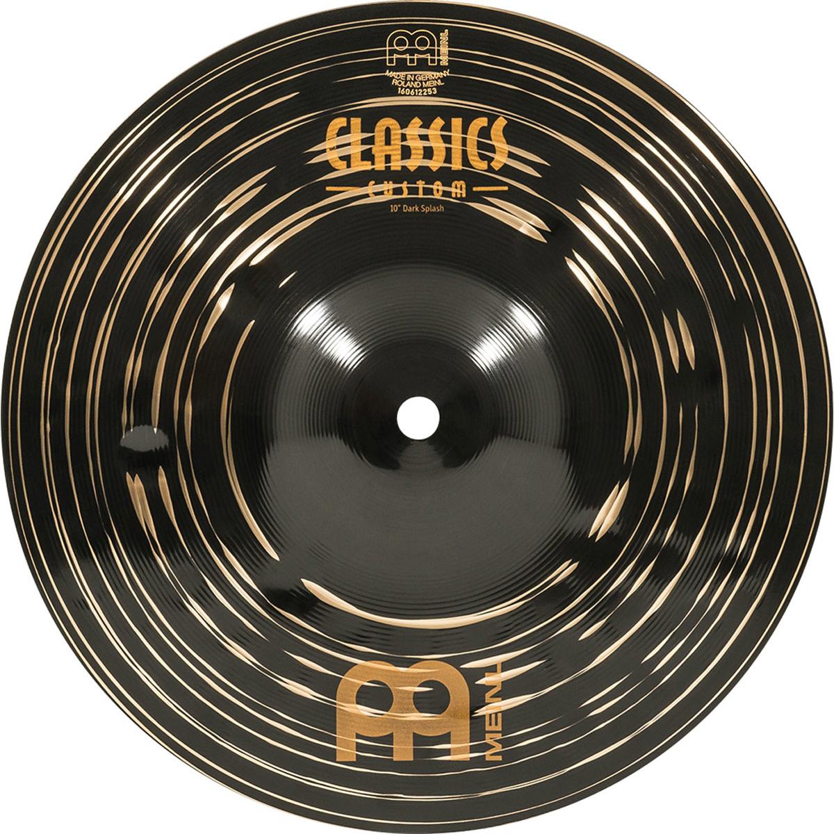 

Meinl 10" Classics Custom Dark Splash Cymbal, Medium