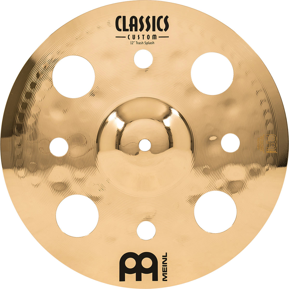 

Meinl 12" Classics Custom Trash Splash Cymbal, Thin, Brilliant Finish
