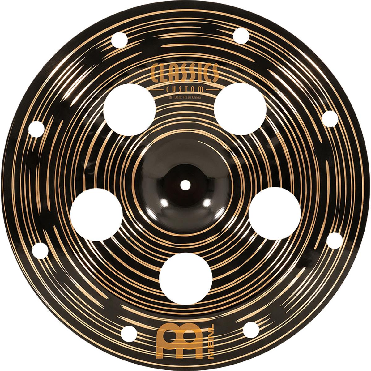 

Meinl 18" Classics Custom Dark Trash China Cymbal, Thin