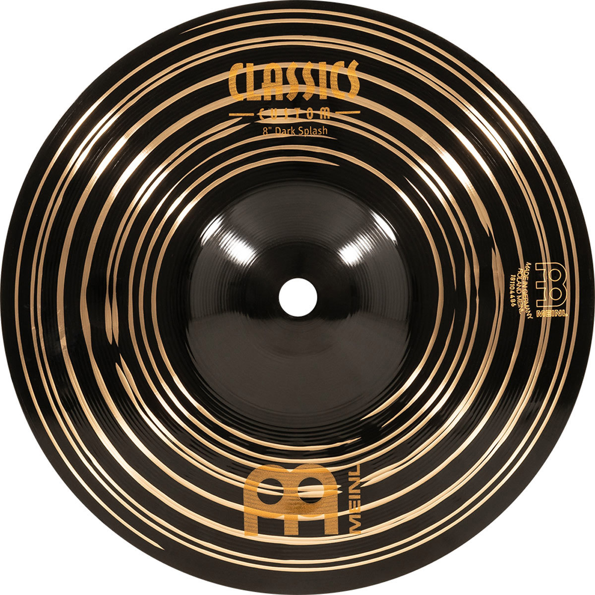 

Meinl 8" Classics Custom Dark Splash Cymbal, Thin