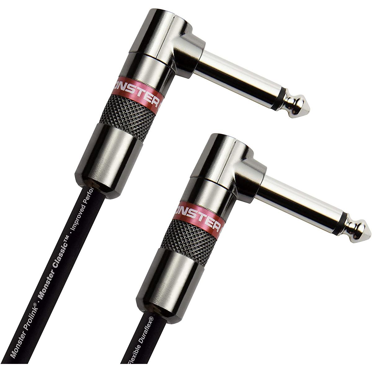 

Monster Cable 8" Prolink Monster Classic Pro Cable, Right Angle to Right Angle