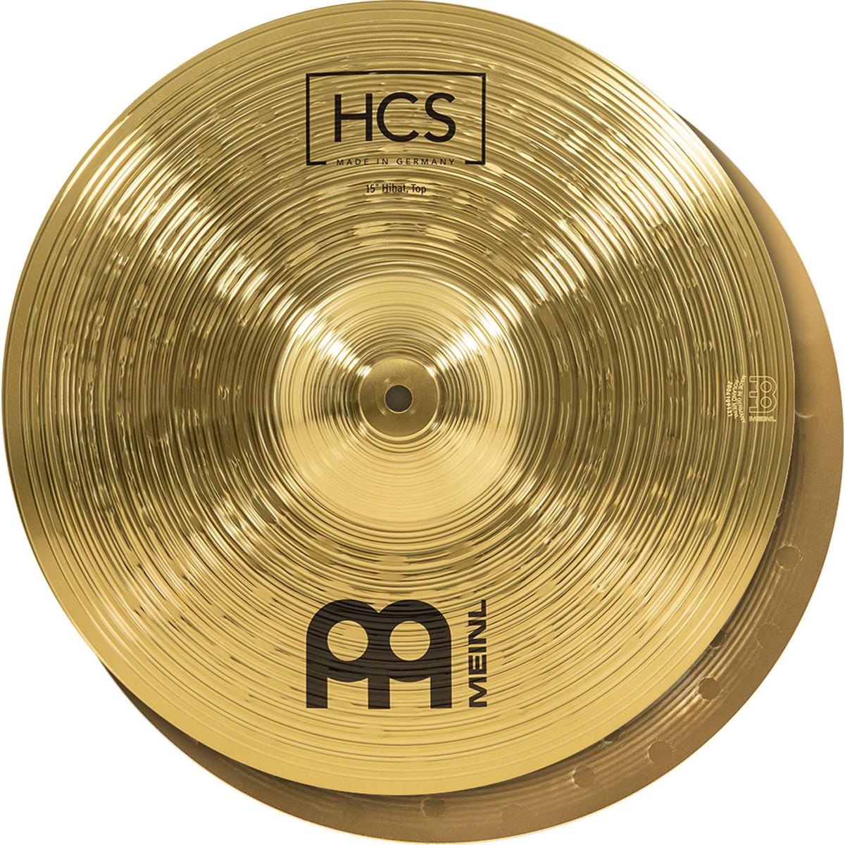 

Meinl HCS 15" Hi-Hat Cymbal, Medium, Traditional Finish, Pair
