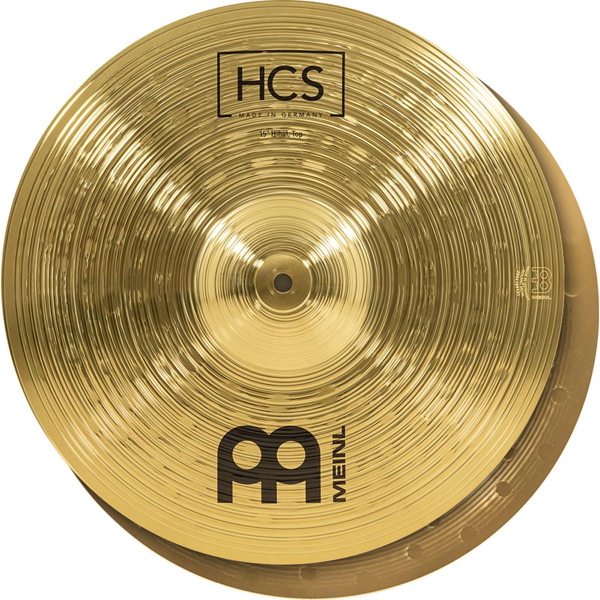 Photos - Cymbal Meinl HCS 15" Hi-Hat , Medium, Traditional Finish, Pair HCS15H 