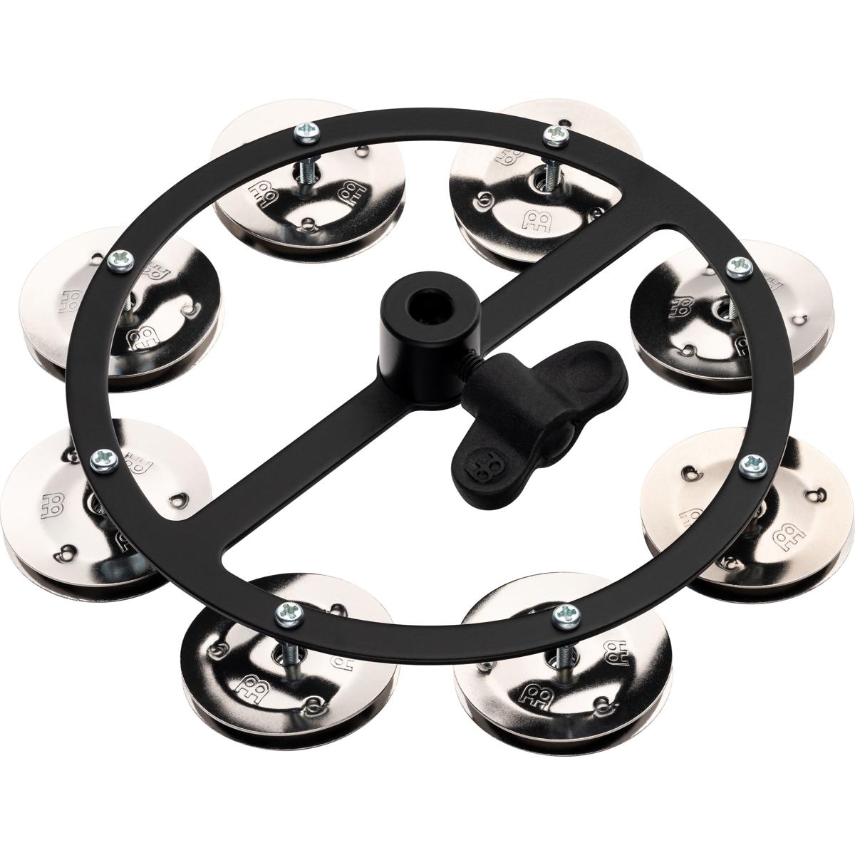

Meinl Headliner 5" Mountable Hi-Hat Tambourine with Single-Row Jingles, Black