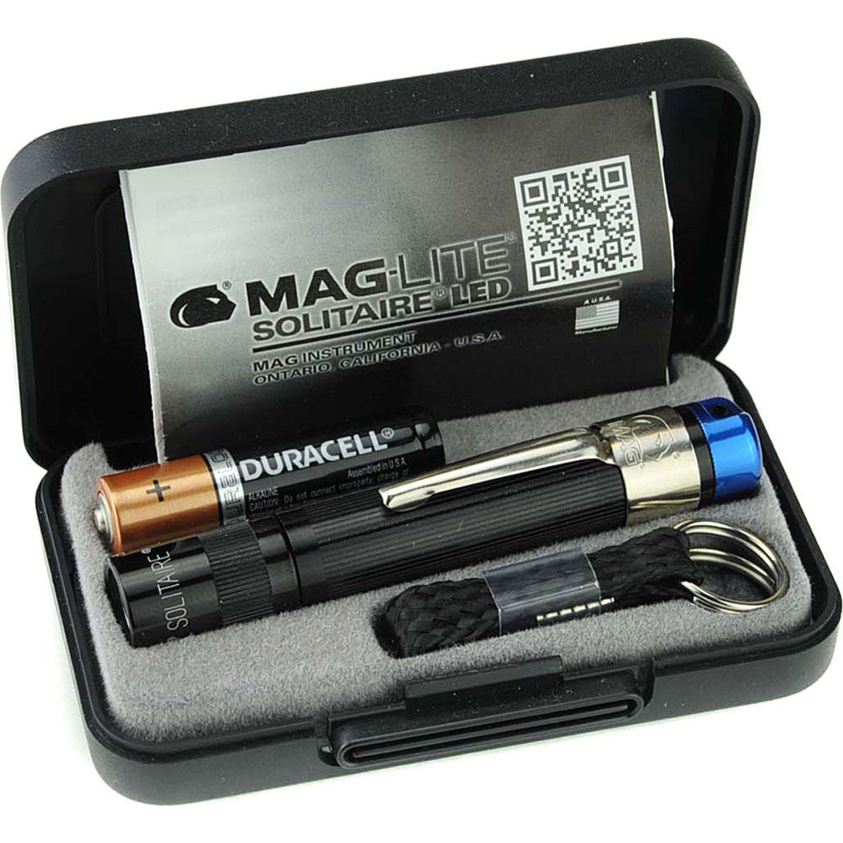 

MagLite Spectrum Solitaire 1-Cell AAA Blue LED Flashlight, Presentation Box