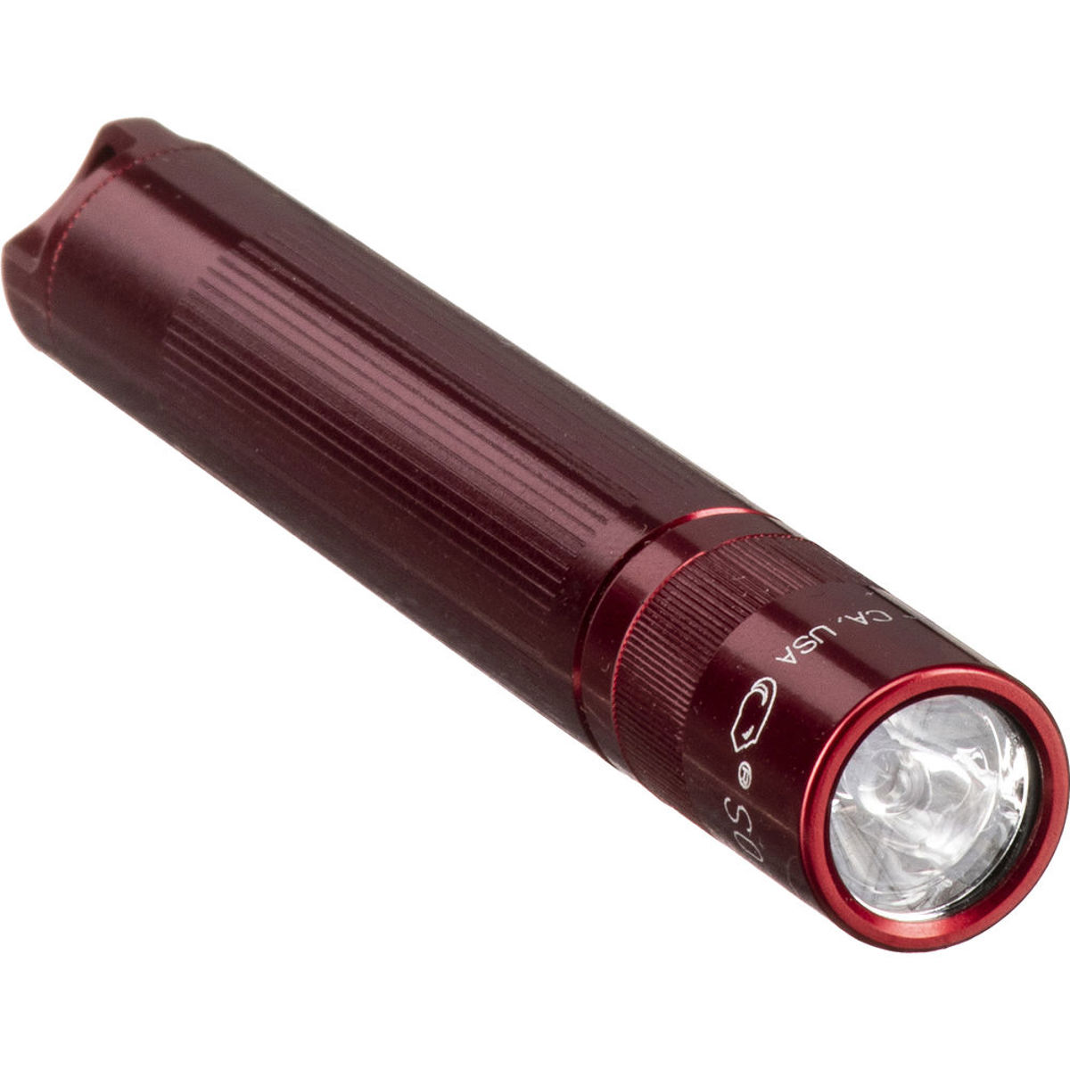 

MagLite Solitaire 1-Cell AAA Incandescent Flashlight, 2 Lumens, Red