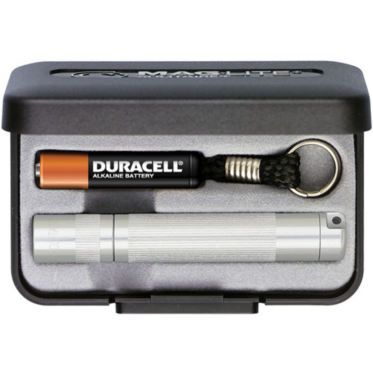 

MagLite Solitaire 1-Cell AAA Incandescent Flashlight, 2 Lumens, Silver