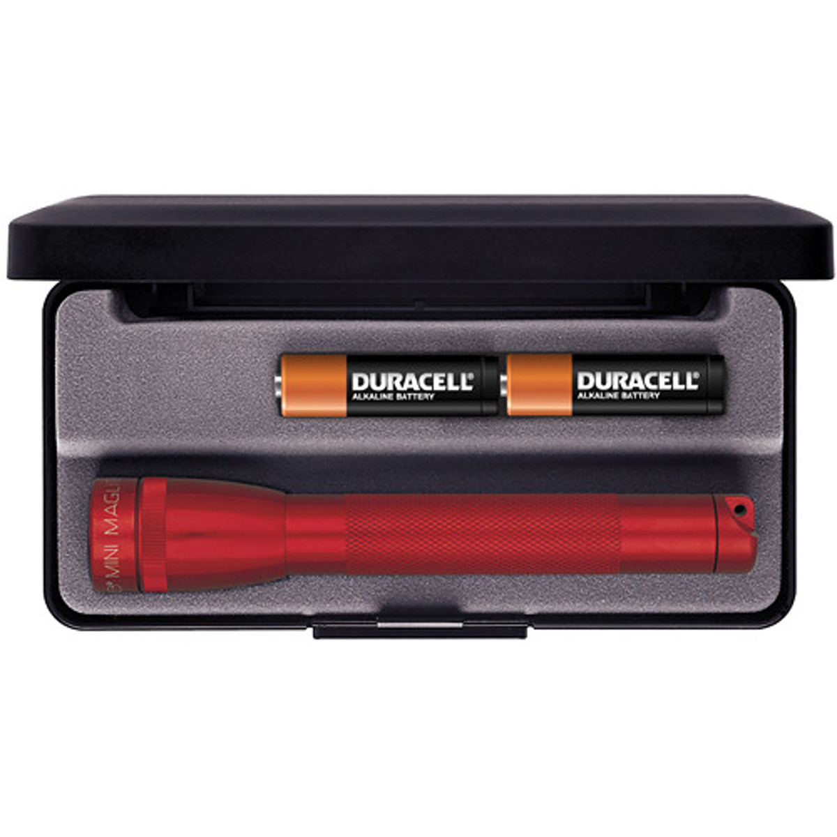 

MagLite Mini Maglite 2-Cell AA Incandescent Flashlight, 14 Lumens, Red