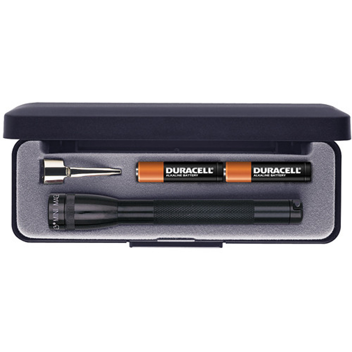 

MagLite Mini Maglite 2-Cell AAA Incandescent Flashlight, Clip, 9 Lumens, Black
