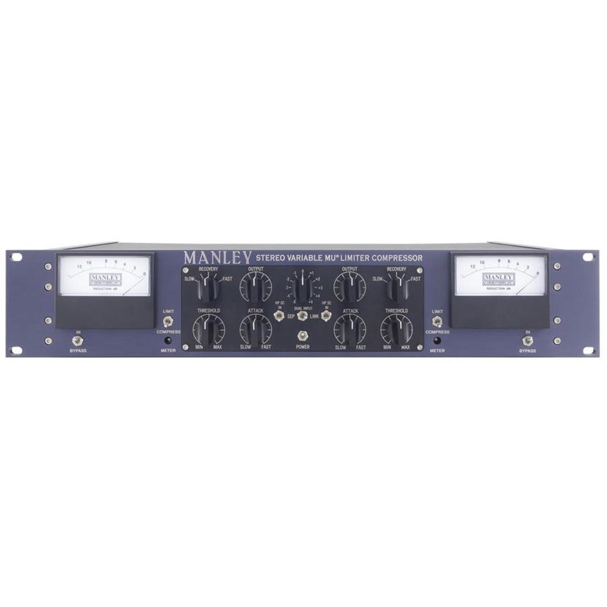 

Manley Labs Mastering Version Stereo Variable Mu Limiter Compressor