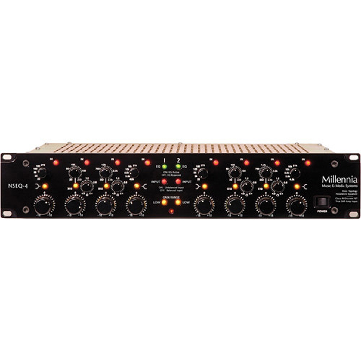 

Millennia NSEQ-4 2-Channel Class A Discrete Solid State Parametric Equalizer