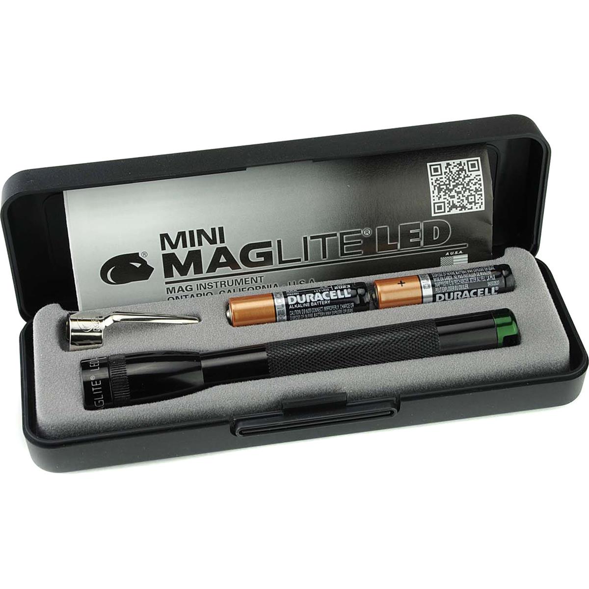 Image of MagLite Mini MagLite LED Spectrum 2-Cell AAA Green Flashlight